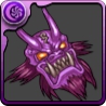 紫色の鬼神面 アイコン